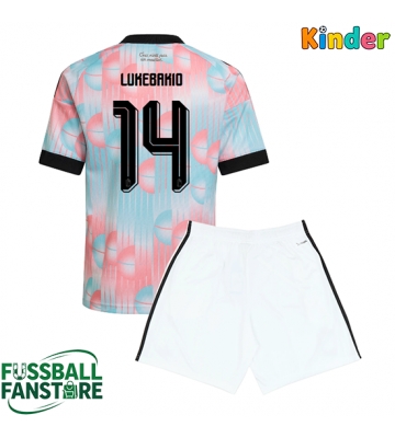 Belgien Dodi Lukebakio #14 Replik Auswärtstrikot Kinder WM 2026 Kurzarm (+ Kurze Hosen)